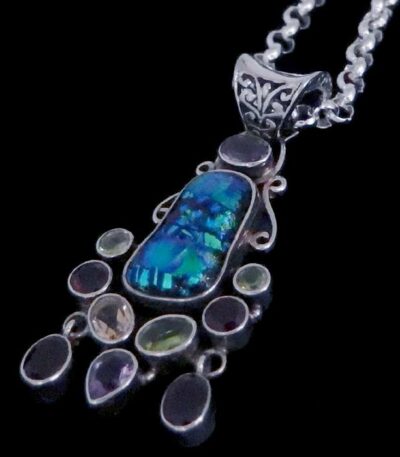 Semi precious stone necklace