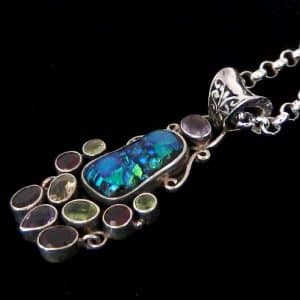 Semi precious stone necklace