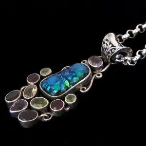 Semi precious stone necklace