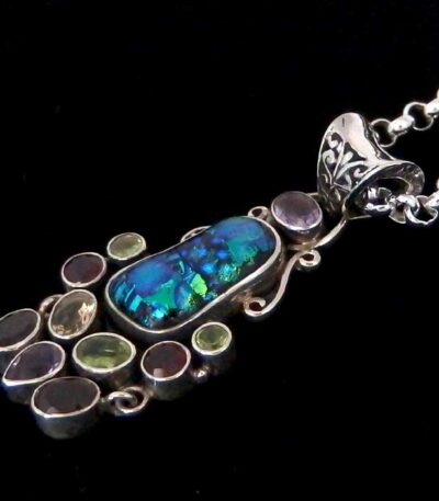 Semi precious stone necklace