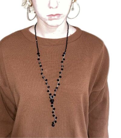 Evening bead necklace