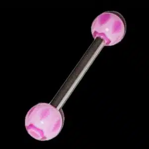 UV Tongue Jewellery acrylic