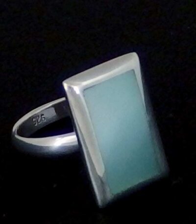 Sterling silver shell ring