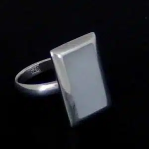 Sterling silver shell ring