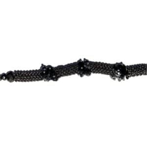 Beaded choker necklace