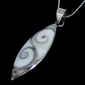 Couples Eye Shiva necklace