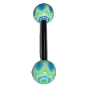 UV Tongue Jewellery acrylic