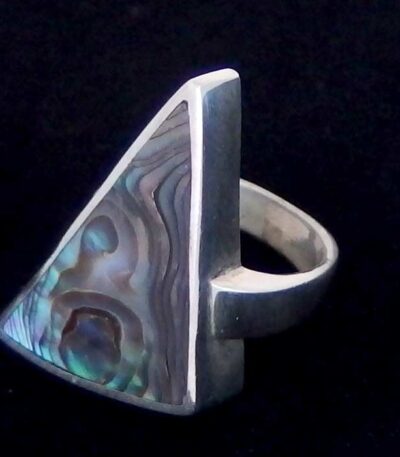 Long finger shell ring