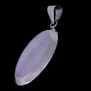 Large Silver Shell Necklace