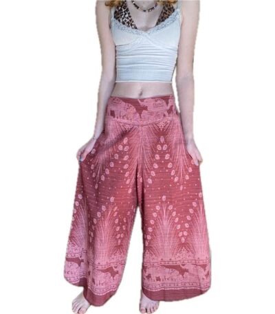 Woman pant skirt long