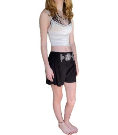 Midi length shorts