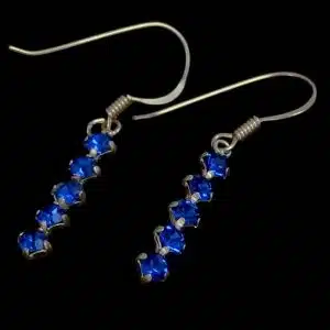 Minimalistic Rhinestone Earrings