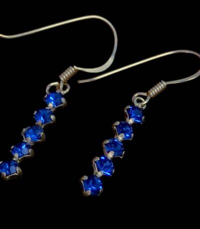 Minimalistic Rhinestone Earrings
