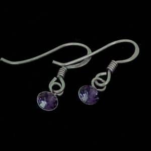 Minimalistic Rhinestone Earrings