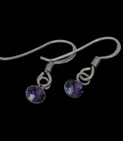 Minimalistic Rhinestone Earrings