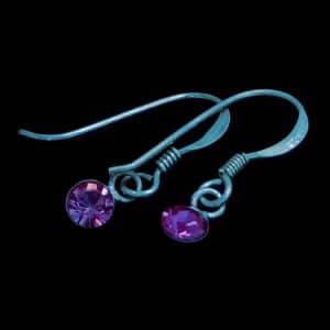 Minimalistic Rhinestone Earrings