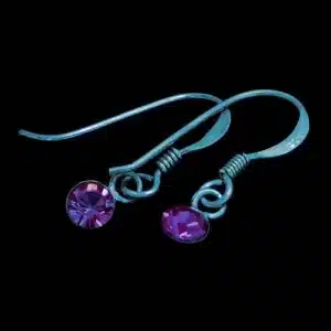 Minimalistic Rhinestone Earrings