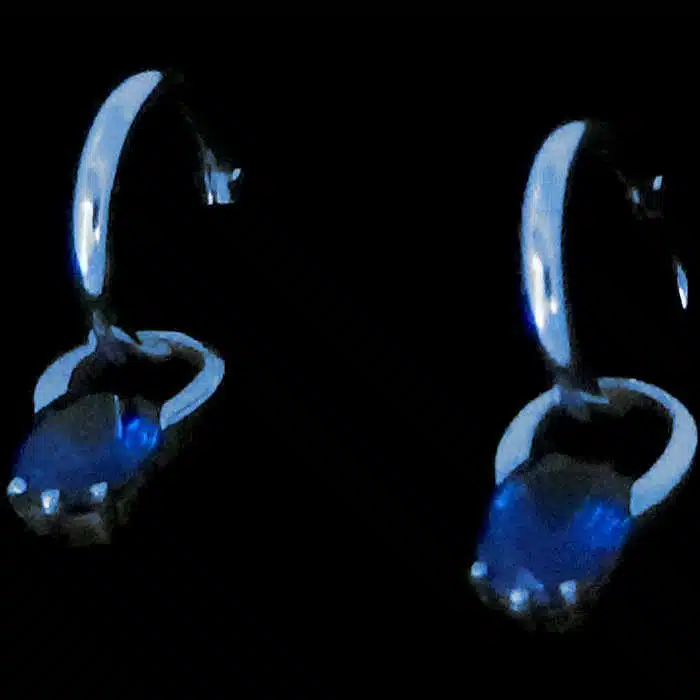 Huggie Hoop Earring Drops Dangle Gem Sleepers