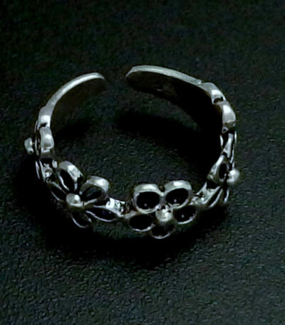 Sterling silver flower toe rings NZ