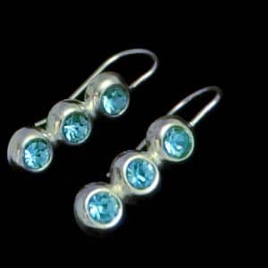 Minimalistic Rhinestone Earrings