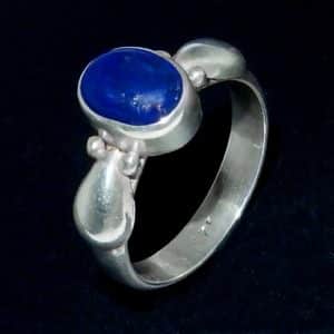 Sterling silver Lapis lazuli ring