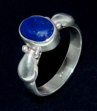 Sterling silver Lapis lazuli ring