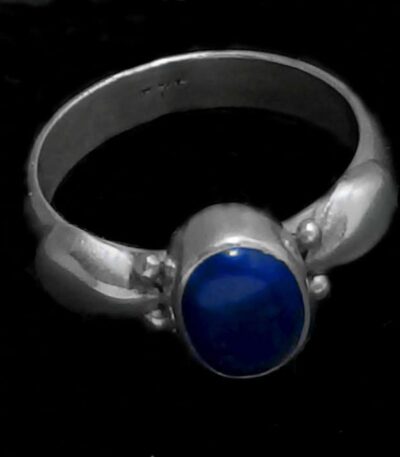 Sterling silver Lapis lazuli ring
