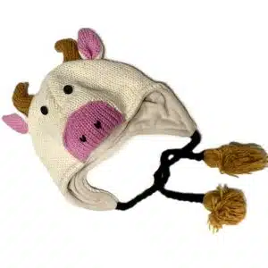 Wool cow hat NZ