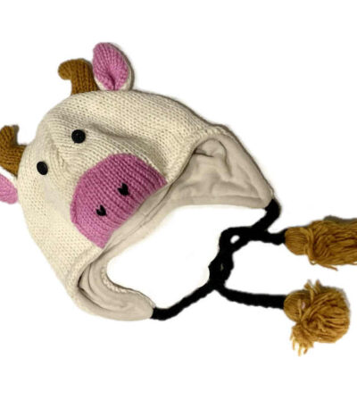 Wool cow hat NZ