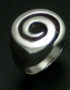 Sterling silver Spiral Ring NZ