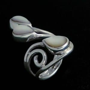 silver long finger ring NZ
