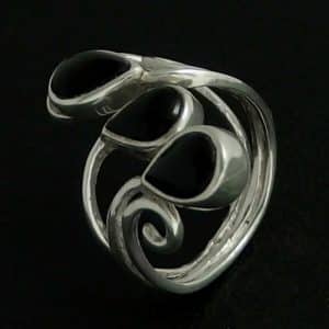 silver long finger ring NZ