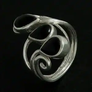 silver long finger ring NZ