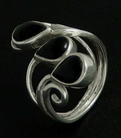 silver long finger ring NZ