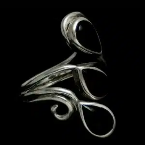 silver long finger ring NZ