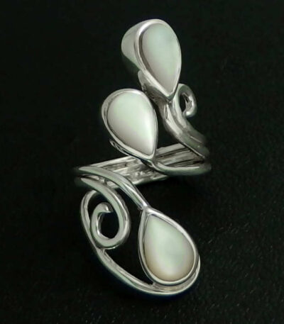 silver long finger ring NZ