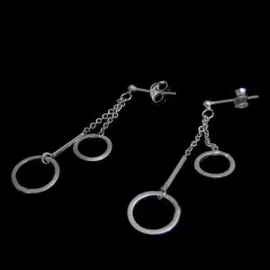 Sterling silver dangle earrings NZ