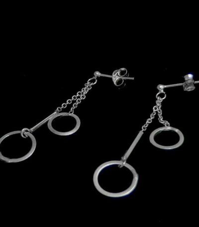 Sterling silver dangle earrings NZ