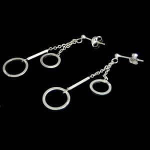 Sterling silver dangle earrings NZ