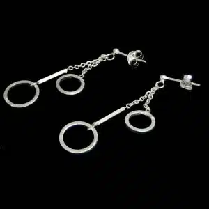Sterling silver dangle earrings NZ