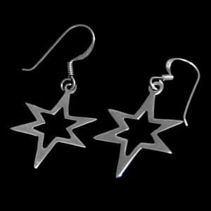 star dangle earrings NZ