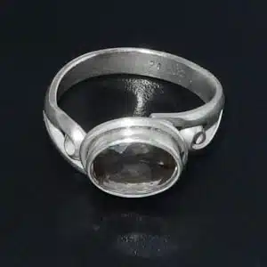 Real topaz stone ring