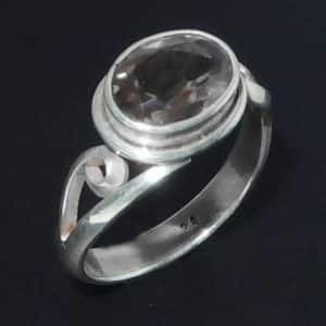 Real topaz stone ring