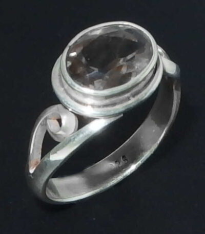 Real topaz stone ring