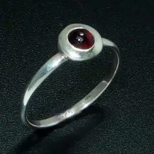 Sterling silver stone rings