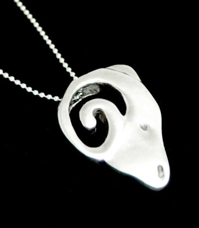 Aries Horoscope Sign Necklace