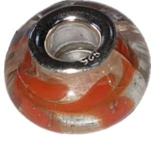 Glass bracelet bead