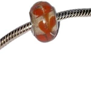 Glass bracelet beads