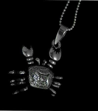 Zodiac cancer sign necklace