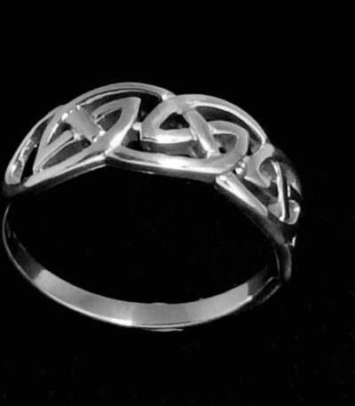 Man Sterling silver Celtic Band Ring NZ